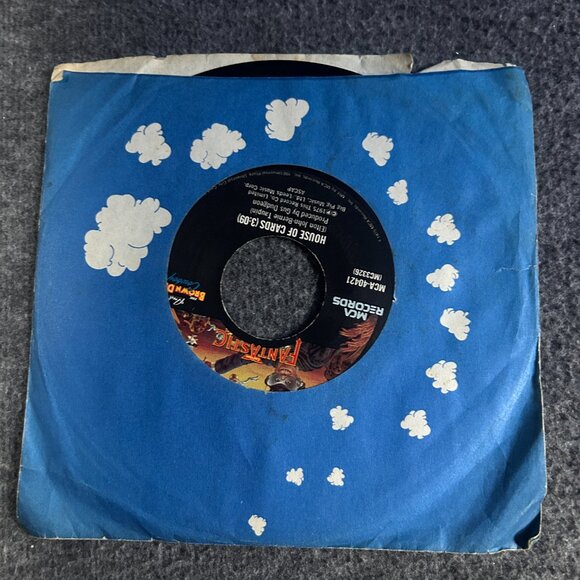 Lot of 2 Elton John 45 Vinyl Vintage Record 1970s Crocodile Rock Elderberry Wine - Picture 12 of 12